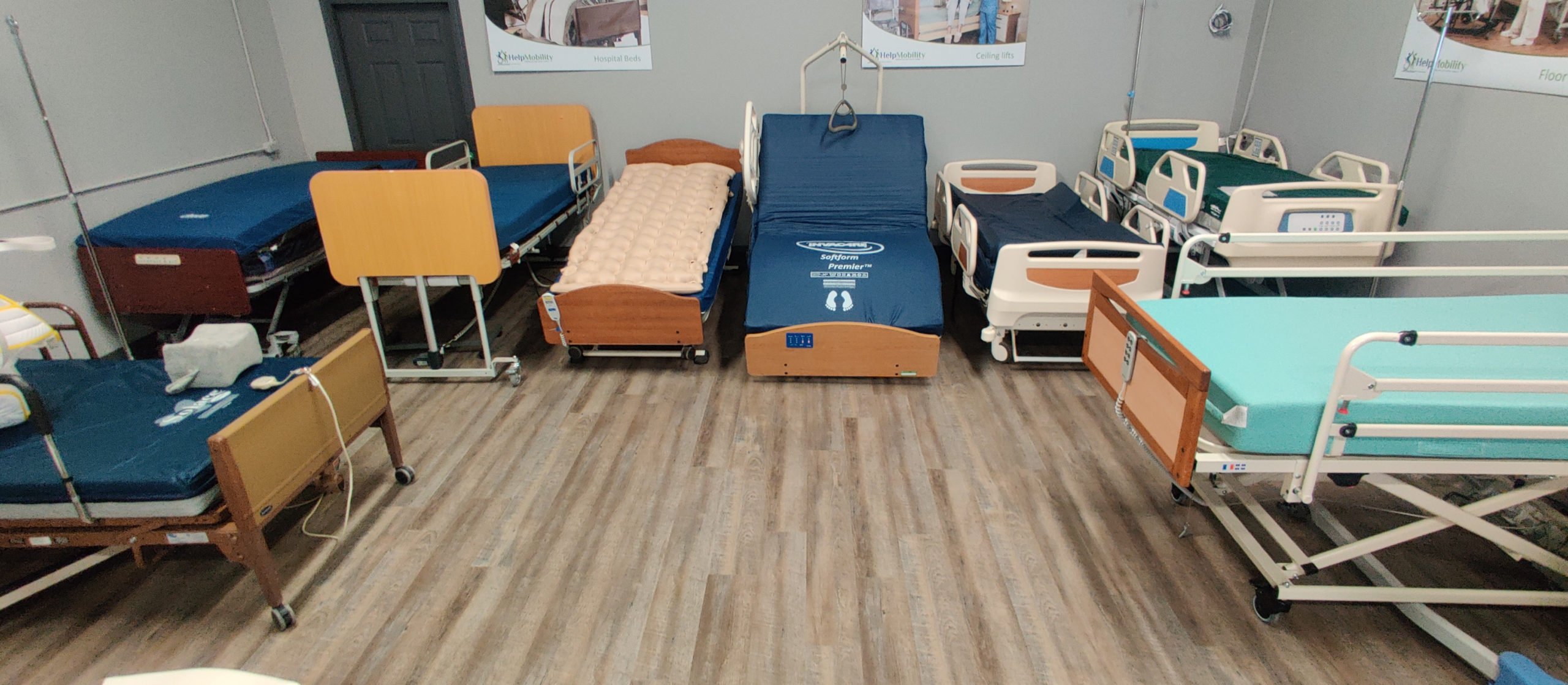 What are the dimensions of home hospital bed